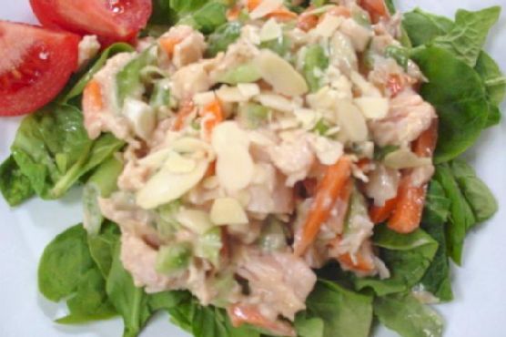 Chinese Chicken Salad With Creamy Soy Dressing