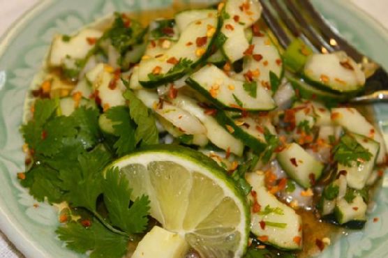 Thai Cucumber Salad (By Roz)